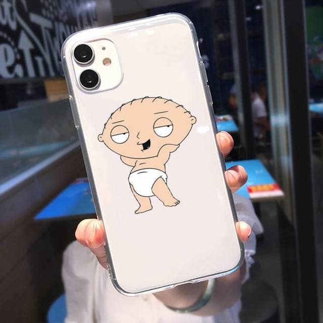 family-guy-cases-the-baby-proud-stewie-griffin-transparent-iphone-classic-case