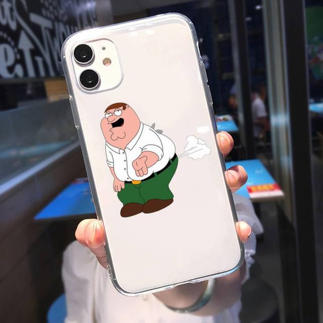 family-guy-cases-peter-griffin-farts-transparent-iphone-classic-case