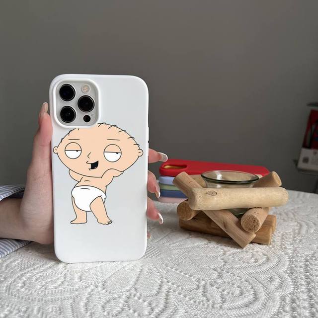 family-guy-cases-stewie-griffin-proud-white-iphone-classic-case