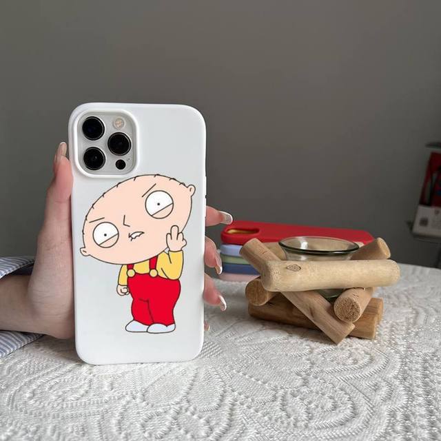 family-guy-cases-stewie-griffin-middle-finger-white-iphone-classic-case