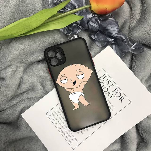 Family Guys funny cartoon Phone Case matte transparent For iphone 11 12 13 7 8 plus 11.jpg 640x640 11 - Family Guy Shop