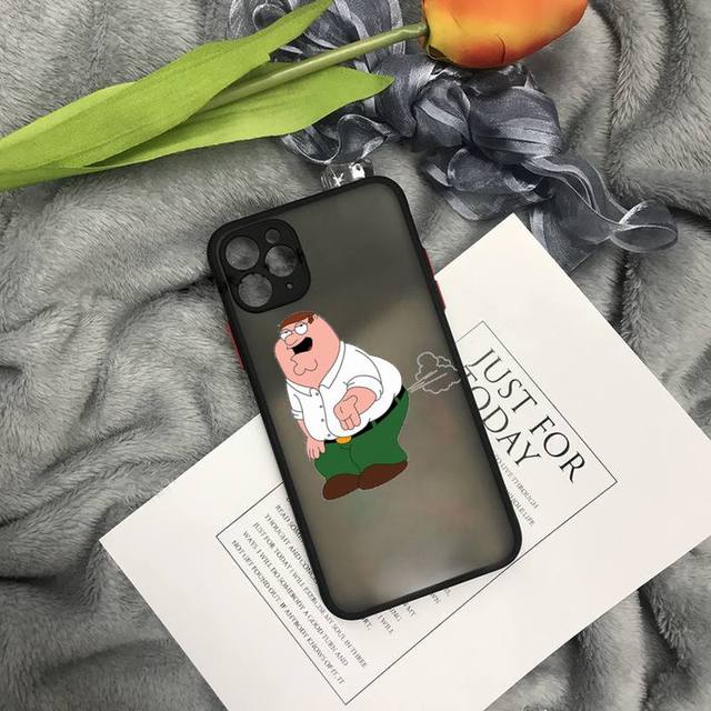 Family Guys funny cartoon Phone Case matte transparent For iphone 11 12 13 7 8 plus 6.jpg 640x640 6 - Family Guy Shop