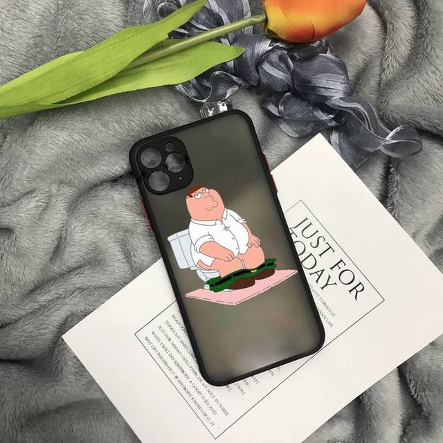 Family Guys funny cartoon Phone Case matte transparent For iphone 11 12 13 7 8 plus 7.jpg 640x640 7 - Family Guy Shop