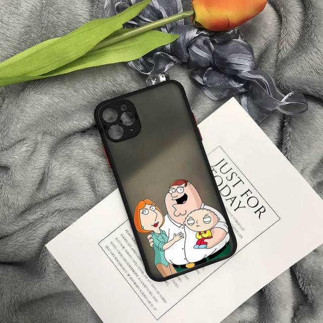 Family Guys funny cartoon Phone Case matte transparent For iphone 11 12 13 7 8 plus 8.jpg 640x640 8 - Family Guy Shop