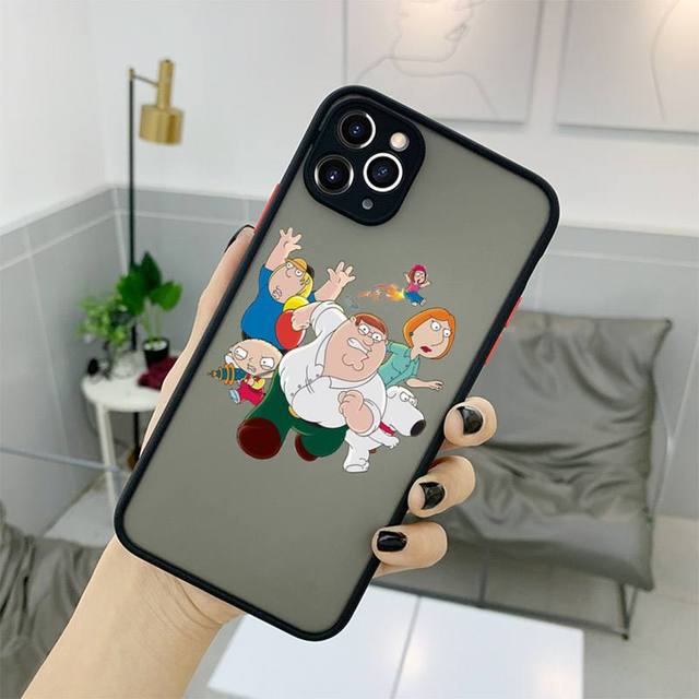 Family Guys funny lovely cartoon Phone Case matte transparent For iphone 11 12 13 7 8 10.jpg 640x640 10 - Family Guy Shop