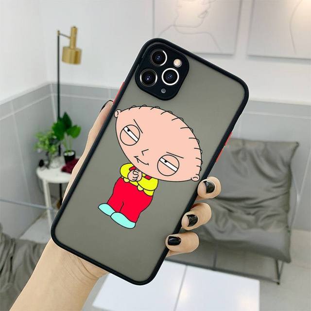 Family Guys funny lovely cartoon Phone Case matte transparent For iphone 11 12 13 7 8 11.jpg 640x640 11 - Family Guy Shop