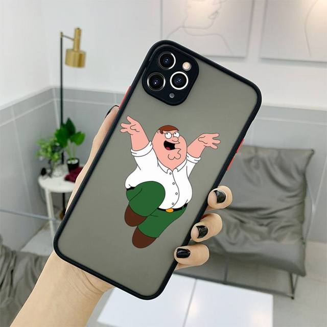 Family Guys funny lovely cartoon Phone Case matte transparent For iphone 11 12 13 7 8 3.jpg 640x640 3 - Family Guy Shop