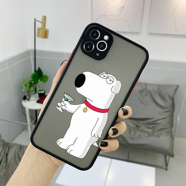 family-guy-cases-brian-griffin-drinking-black-iphone-classic-case