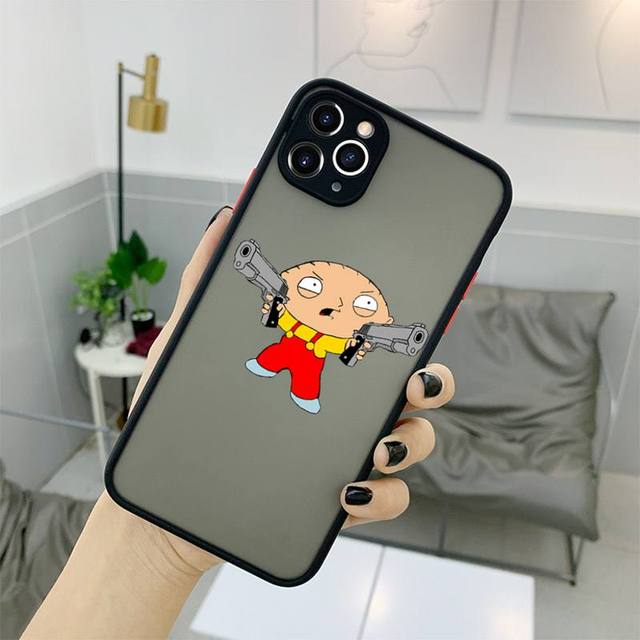 Family Guys funny lovely cartoon Phone Case matte transparent For iphone 11 12 13 7 8 6.jpg 640x640 6 - Family Guy Shop