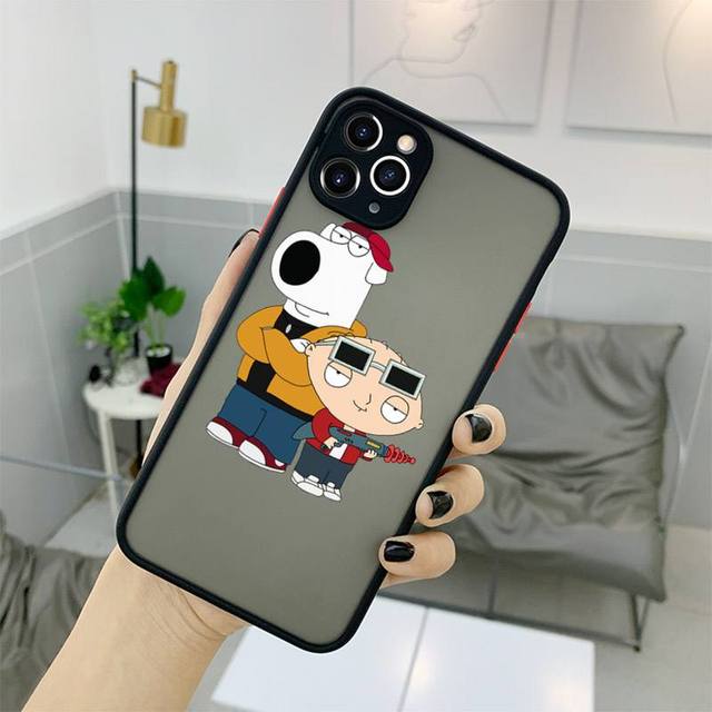 Family Guys funny lovely cartoon Phone Case matte transparent For iphone 11 12 13 7 8 7.jpg 640x640 7 - Family Guy Shop