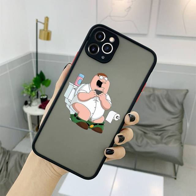 family-guy-cases-peter-griffin-playing-game-in-wc-black-iphone-classic-case