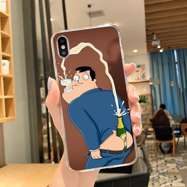 family-guy-cases-joe-swanson-drinking-beer-iphone-case