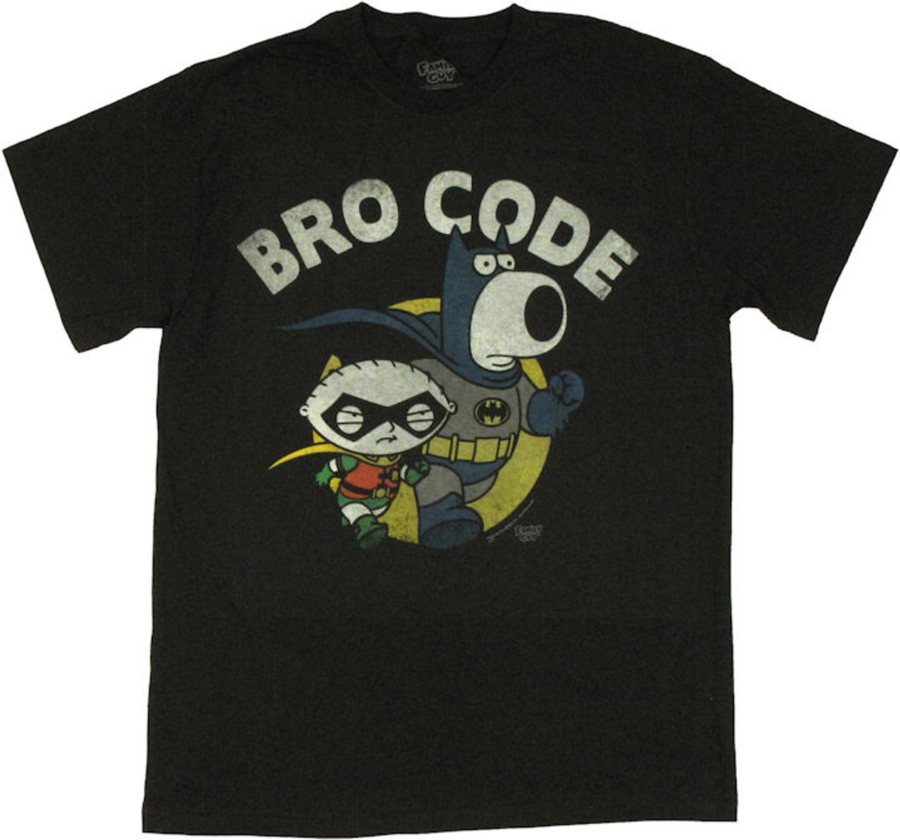 family guy dc bro code t shirt 3 53922.1 - Family Guy Shop