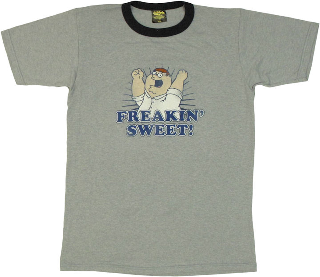 family guy peter sweet vintage t shirt sheer 3 93505.1 - Family Guy Shop