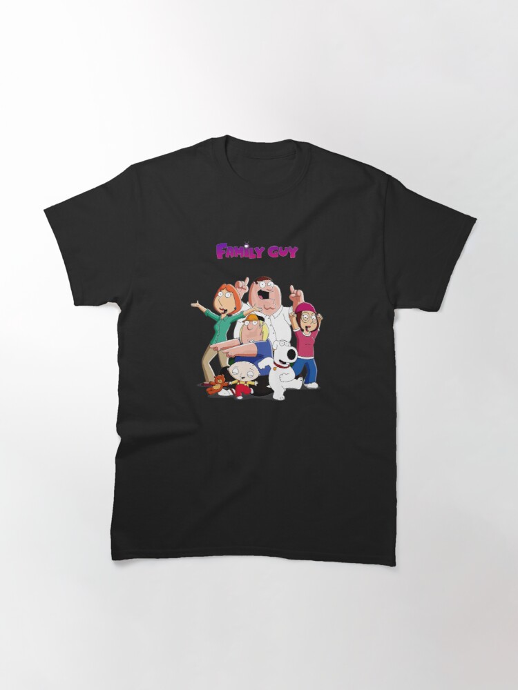 Family Guy T-Shirts - keeps Stewie in check while sipping martinis Classic T-Shirt